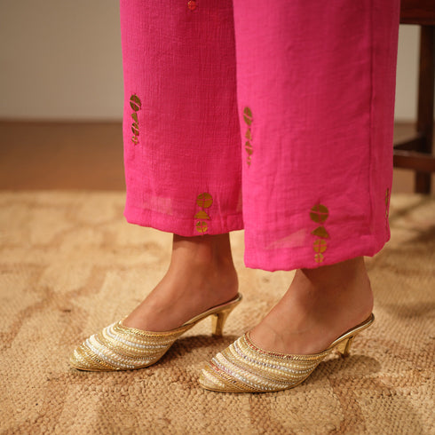 Ayesha Embroidered Mules
